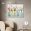 Art floral sur toile en bouteille-115108656-115108663