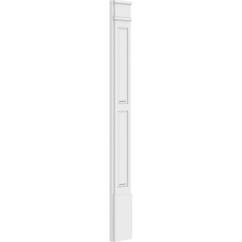 Pilastre en PVC TruCraft, 96 po, 8", Base et chapiteau décoratifs