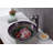 ANZZI Impasto 16.5 " Tempered Glass Circular Bathroom Sink