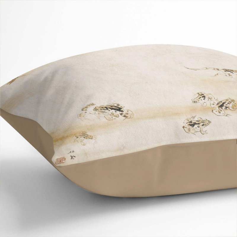 Square Cushion, 40cm H x 40cm W x 15cm D, Stone