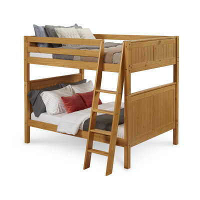 Lit superposé double en bois massif Burkley par Mack & Milo ™
