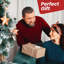 Tapis de sapin de Noël réversible 30 po - Tapis de protection pour arbre de Noël imperméable - rouge et vert
