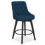Tabouret de bar et de comptoir pivotant avec cadre en bois massif Malakeh-1364220413-1364220408-1393578896
