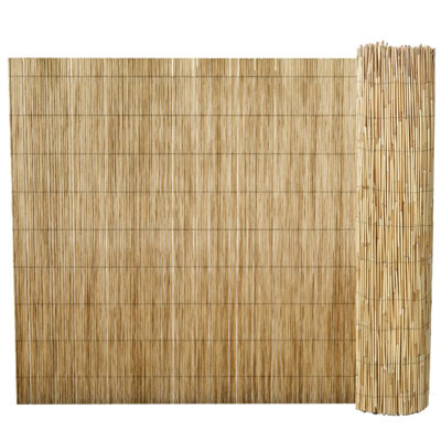 Clôture en bambou brun Gertz
