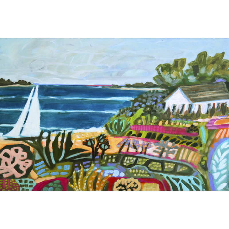 Fantaisie nautique II, H 32 po x l 48 po