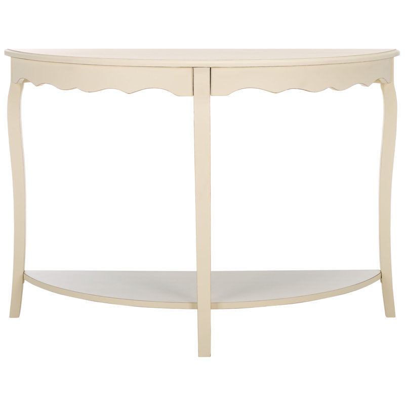 Evangelyne Console Table, Off White