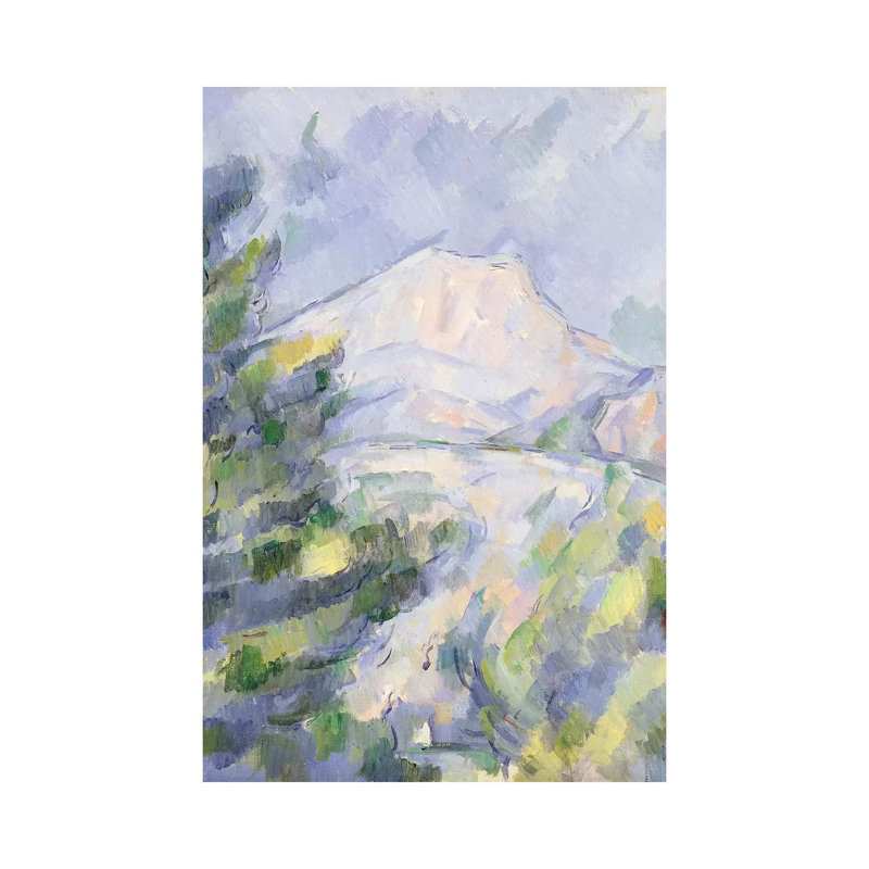 Mont Sainte-Victoire, C.1904-06 by Paul Cezanne - Wrapped Canvas Print, 66.04 cm H x 45.72 cm W x 1.91 cm D