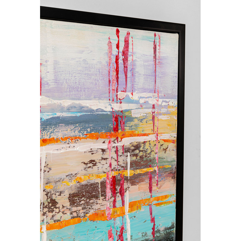 Orizzonte - Single Picture Frame Painting on Canvas