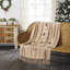 Gable Primitive Twill Weave Throw Blanket