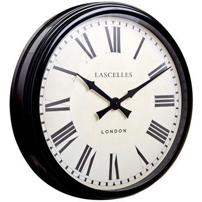 Large Metal Wall Clock - 58cm