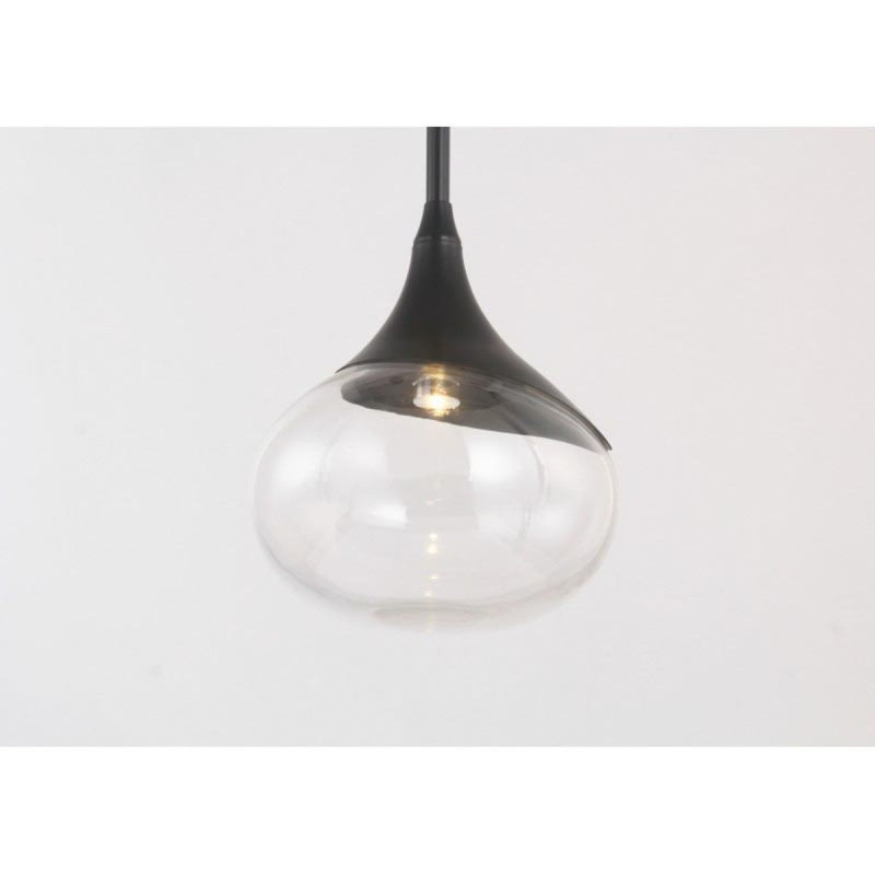 Lustre Yicel, Transparent, Nickel brossé