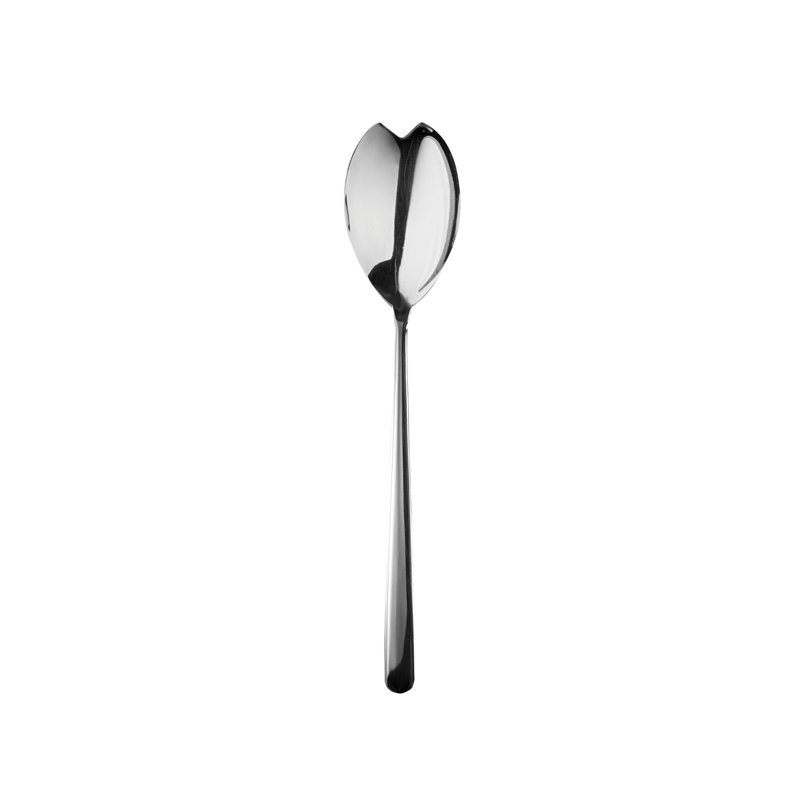 Linea Stainless Steel Salad Servers, Silver