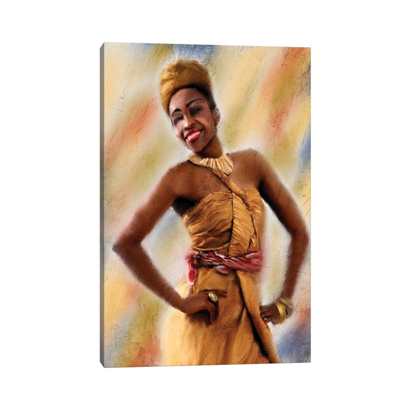 Smile 1 Piece Wrapped Canvas Wall Art, 20.32 cm H x 30.48 cm W