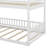 Queen Over Queen Bunk Bed With Ladder And Guardrails-222013361