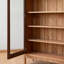 Bibliothèque fermée de style américain