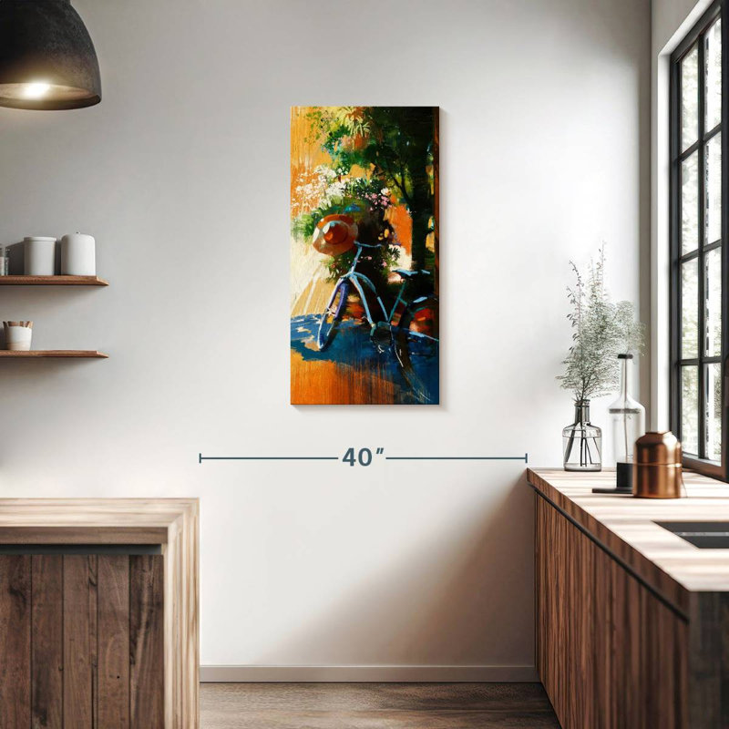 Bicycle, 36" H x 18" W