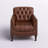 Annja 32" W Tufted Leather Armchair-79522924