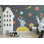 Papier peint amovible Space Spacecraft Astronaut Planets Orbit Stars