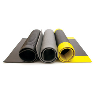 Flexrite Ultratred , Mat, Vinyl Foam Cushion Techology, Thick, Textured Surface, Beveled Edging,