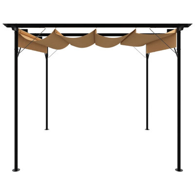Aaratrika 3m x 3m Steel BBQ Gazebo