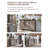 Terramuggus 48"W Farmhouse Chest of Drawers, Bedroom Dresser with 4 Drawers & Sliding Barn Doors-1350971698