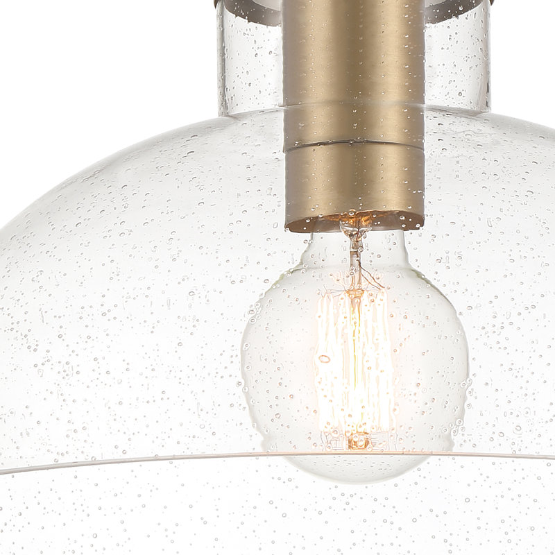 Krystallia Glass Semi Flush Mount