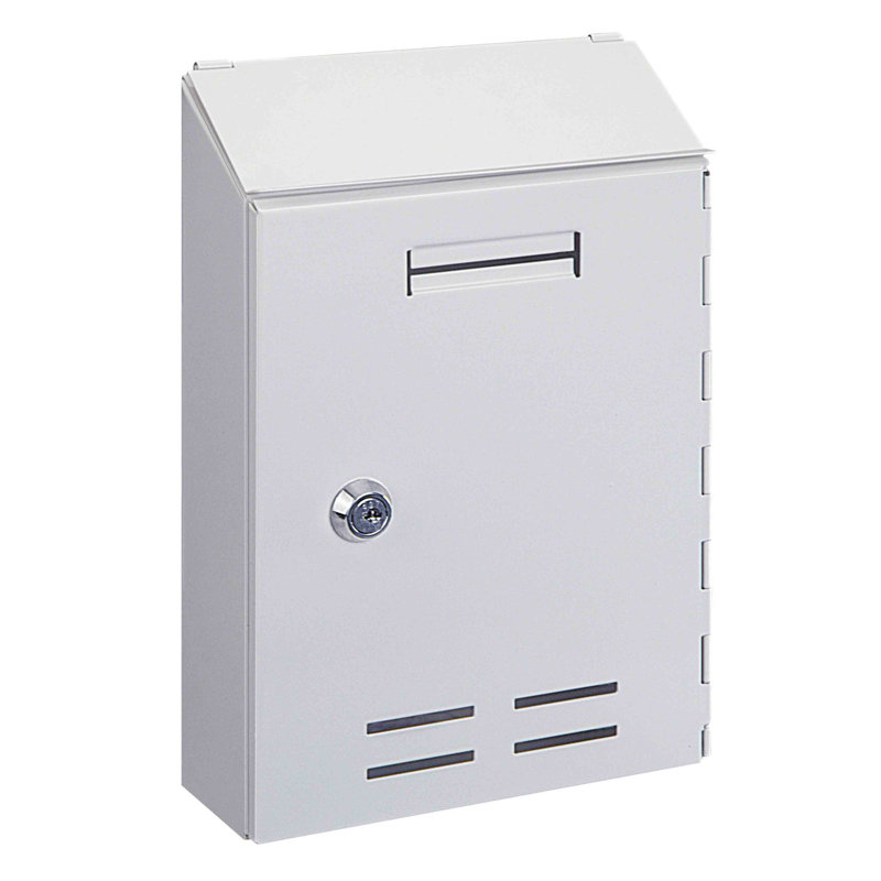 Drucker Steel Wall Mounted Post Box
