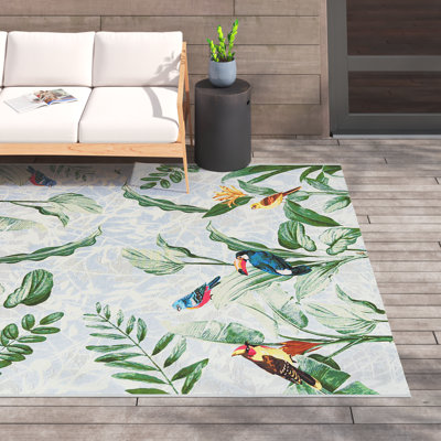 Tapis d'extérieur moderne Shar Multi_Unique