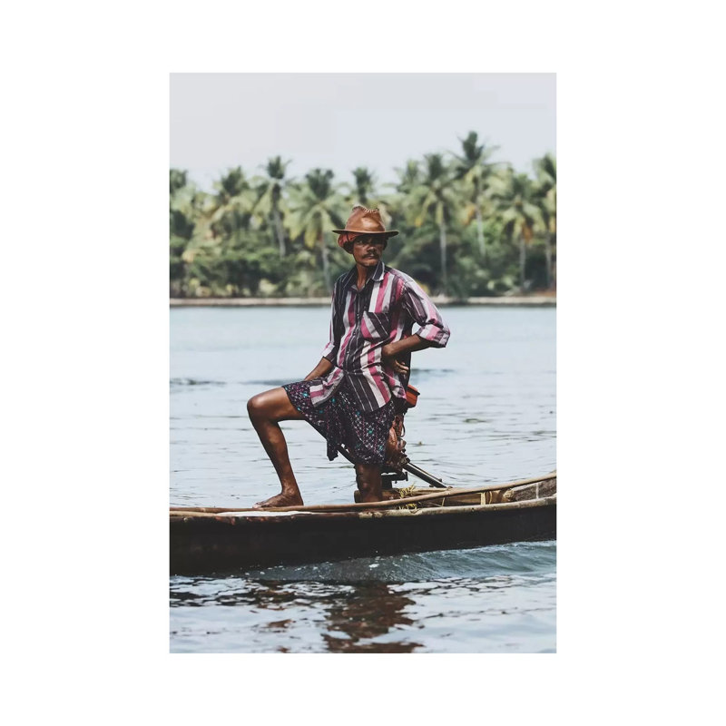 Kochin, India III by Luke Anthony Gramme - Wrapped Canvas Print, 20.32 cm H x 30.48 cm W