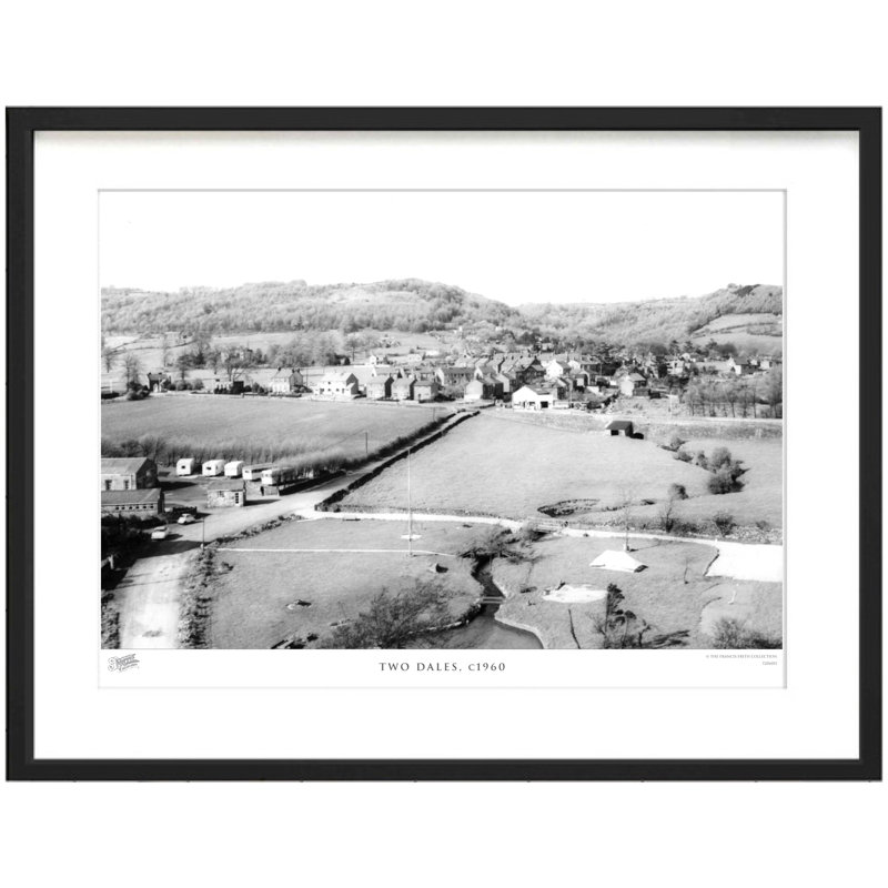 Two Dales, C1960 - Single Picture Frame Print, 60cm H x 80cm W x 2.3cm D