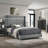 Malcolm 2-Drawer Nightstand Bedside Table