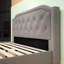 Lit plateforme tapissier Zinus-20986104