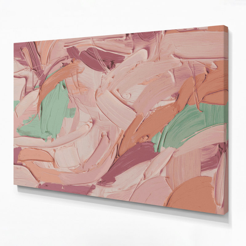 Art mural sur toile Neo Expressionism 63, H 20 po x l 30 po