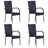 Darcey-Lee Rectangular 4 - Person 21.9" Long Dining Set-472436376