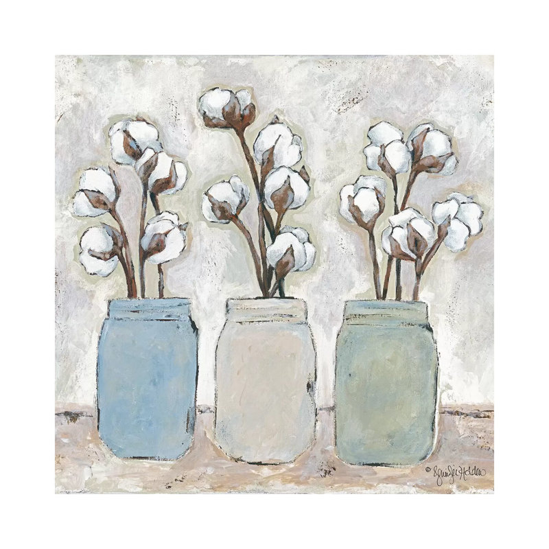 Cotton Cottage by Jennifer Holden - Wrapped Canvas Gallery-Wrapped Canvas Giclée, 45.72 cm H x 45.72 cm W