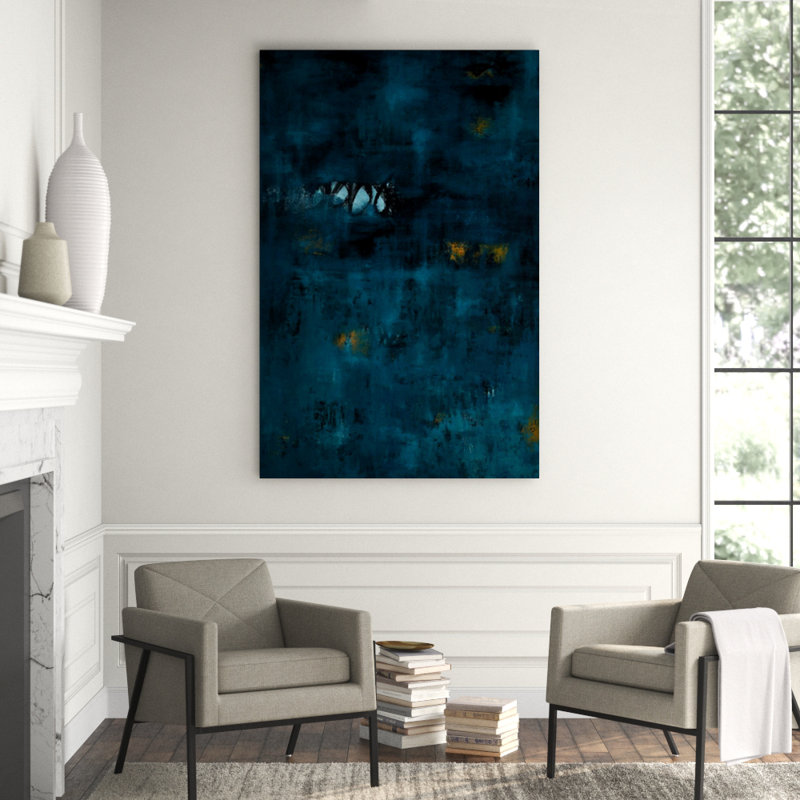 Cavern Of Gems Print by Samuel Kane, Glass Coat, 46" H x 30" W