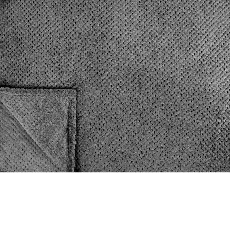  Couverture légère Premium, 50 po x 60 po, Gris anthracite