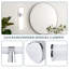 LED Spiegelleuchte 2er Bad - Chrom Modern 4000K Neutralweiß 6W Badezimmer IP44 Wandleuchte 30cm-1136670251