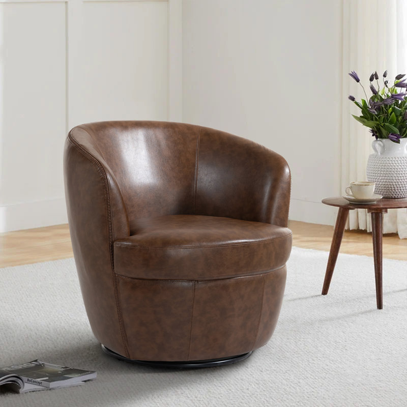 Fauteuil d'appoint Aunna, Café
