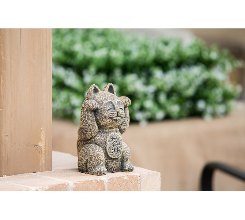 Chat chanceux japonais H 9 po