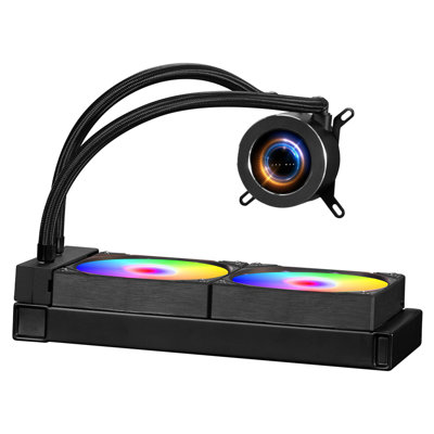 CPU Liquid Cooler AIO CPU Water Cooler With ARGB Light & 120 Mm PWN Fans