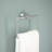 Delta Nicoli Wall Mount Square Closed Towel Ring Bath Hardware Accessory-66113014