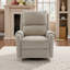 Fauteuil inclinable manuel de massage en chenille avec fauteuil pivotant et pivotant-1232339343