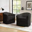 Aunna 78.2Cm Wide Swivel Barrel Chair-1249696296