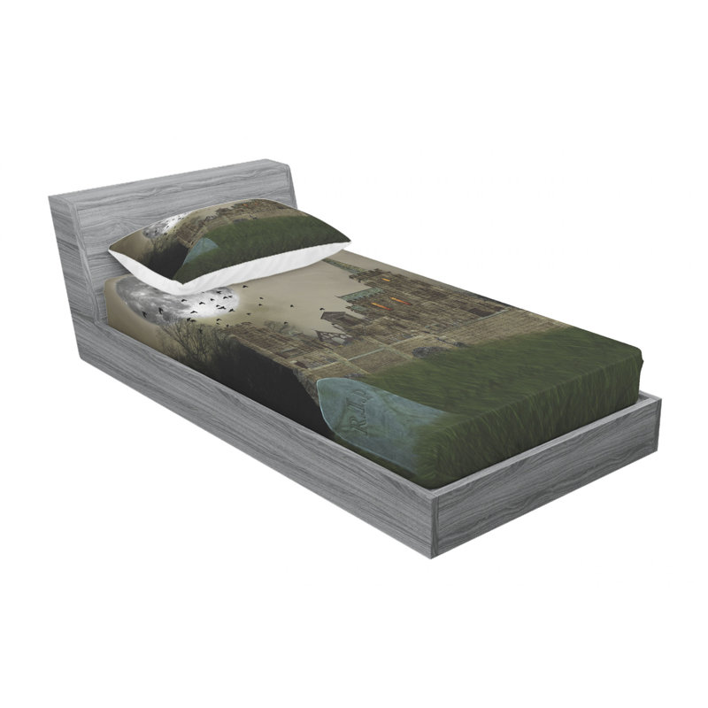 Microfiber Sheet Set, Twin XL Sheet Set with Fitted Sheet