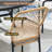Dining Set With Round Table And Cushioned Wicker Chairs-1042390660