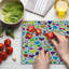 Multicolore planche à découper Ambesonne