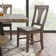 Acker Extendable Pine Solid Wood Dining Set