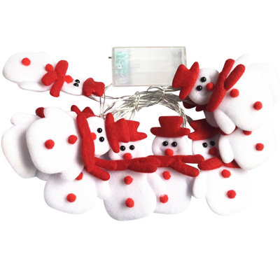 LED Christmas Snowman Strings Christmas Tree Holiday Party Decoration Lantern
