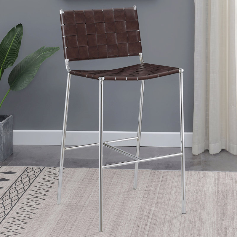 Chaise de bar rembourrée